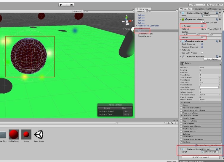 Sphere Configuration.