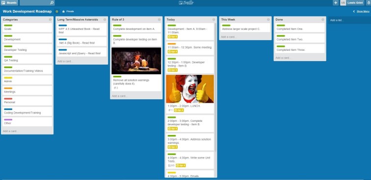 Example Trello Board