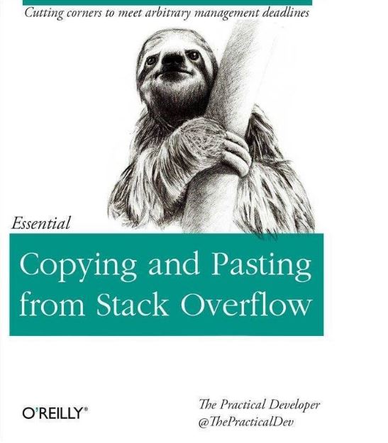 Copying and Pasting from Stack Overflow.