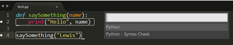 Image showing the Sublime Build With options.