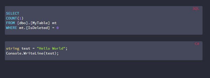 Editor Syntax Highlight Plugin